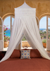 Cotton temple mosquito net for King Queen Double and Daybed