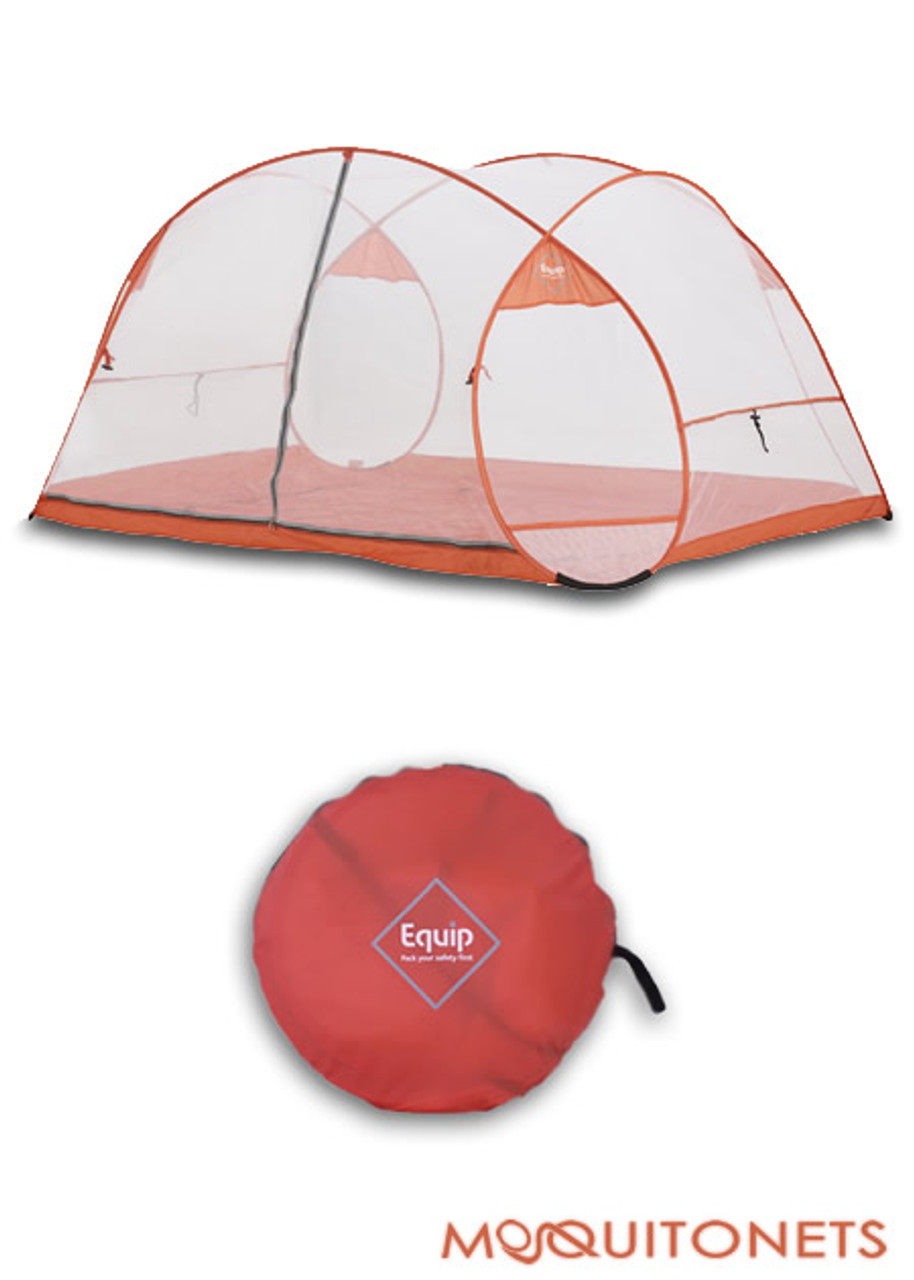 Pop Up Travel Mosquito Net. Freestanding.