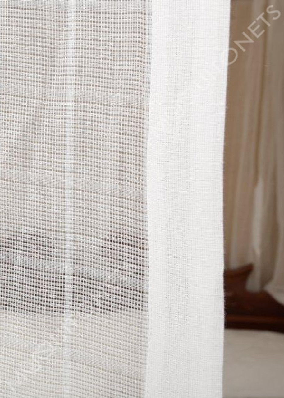 UMMH 2x2 Low-stretch Mesh Fabric for Sewing Mosquito Net Curtain T