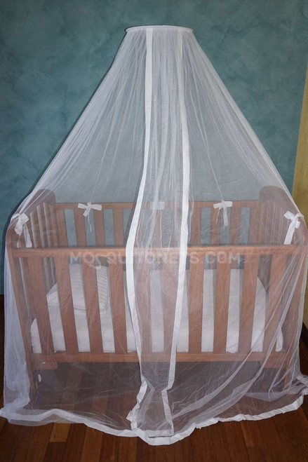 net over baby crib