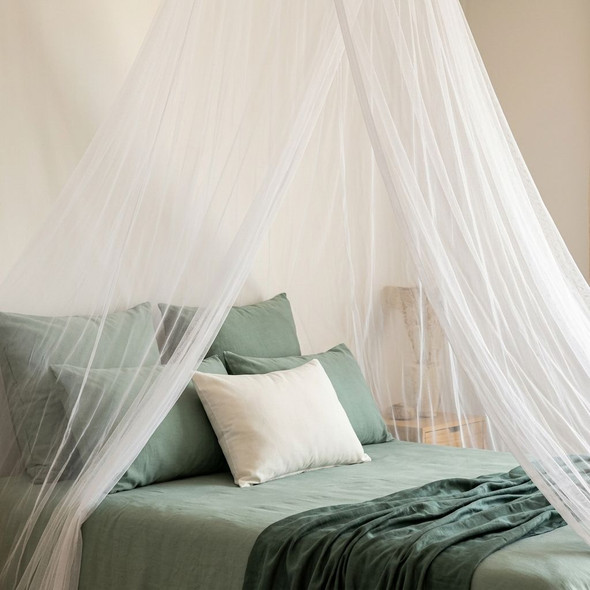 round mosquito net single