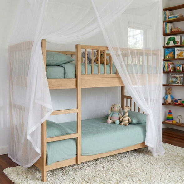 mosquito net box single twin on bunk bed
