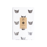 Gift Wrap, Black + White Cats