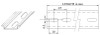 DIN Rail dimensions - NEW Pre-Cut 35x7.5mm RoHS, Steel Slotted