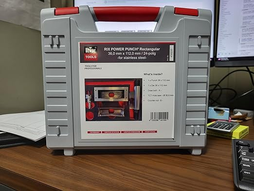 Control Panel Supply | Rix Tools Rectangular Punch & Die Set