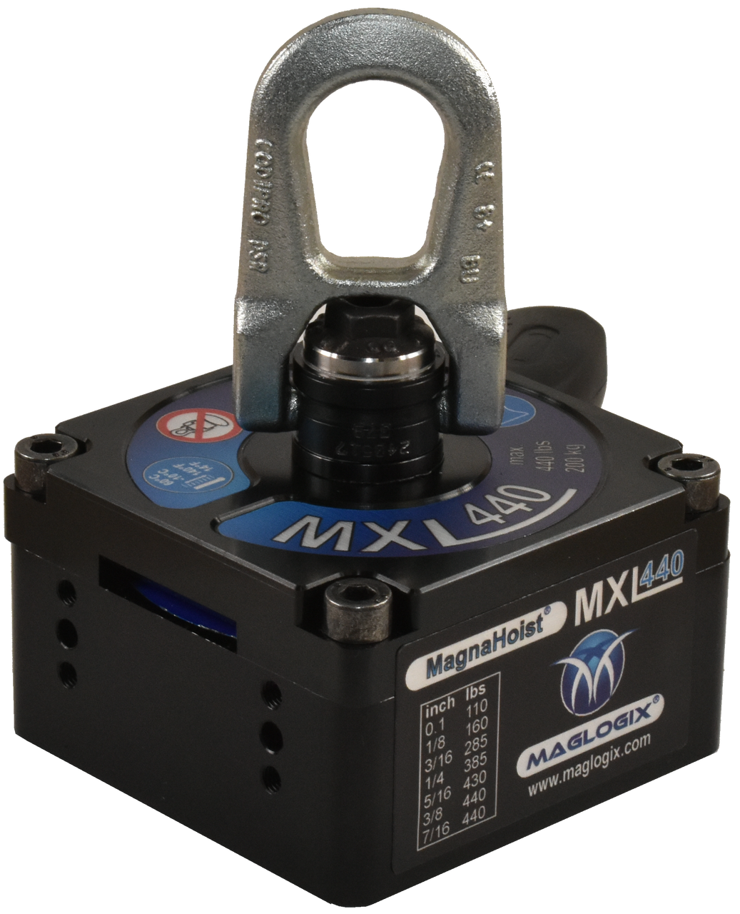 Maglogix MXL-220 (220 pounds) Lifting Magnet