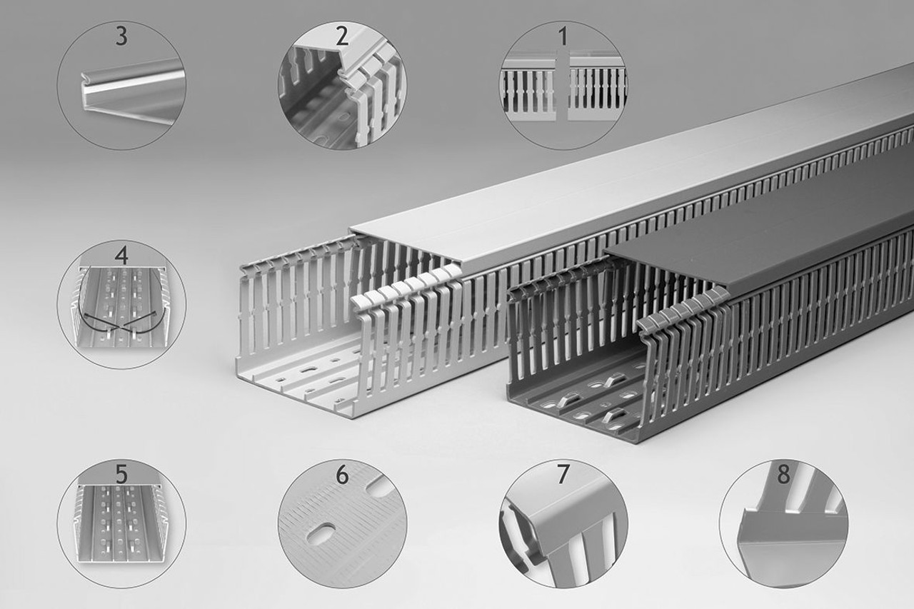 Premium wiring duct - Features