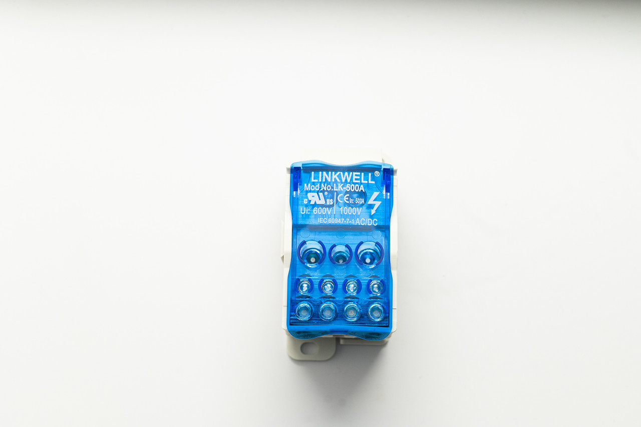 520 Amp Single Pole Power Distribution Block – Busbar In/11 Out