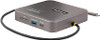 StarTech.com USB C Multiport Adapter, Dual 4K 60Hz HDMI 2.0b, 2X 10Gbps USB Hub, 100W PD Pass-Through, GbE, SD, 22"/55cm Cable, Mini Dock