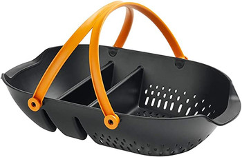 Fiskars 340100-1001 Garden Harvest Basket, Black #2