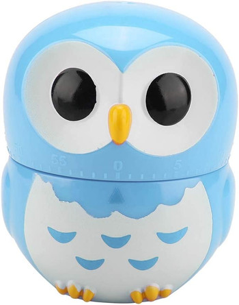 Cute Owl Shape Kitchen Timer #0