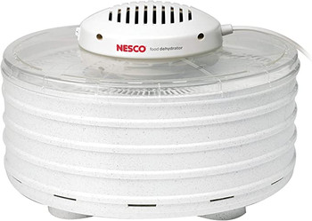 NESCO FD-37A Food Dehydrator, For Snacks, Fruit, Beef Jerky, Speckled White #0