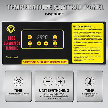 FAHKNS Dehydrater for Food And Jerky Deshidratador #2