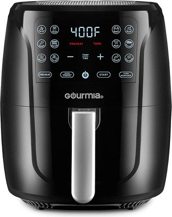 Gourmia Air Fryer Oven Digital Display 6 Quart Large AirFryer Cooker #0