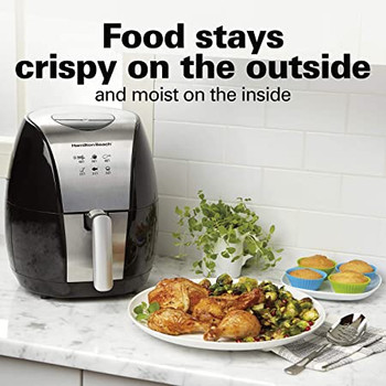 Hamilton Beach 3.2 Quart Digital Air Fryer Oven with 6 Presets #3