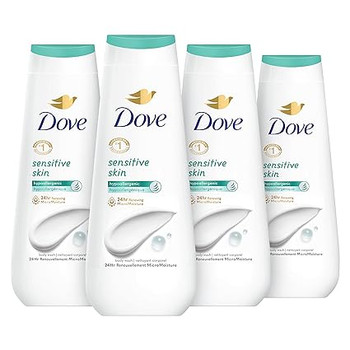 Dove Body Wash Sensitive Skin 4 Count Hypoallergenic #3