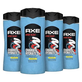 Axe Body Wash Charge & Hydrate Sports Blast Energizing Citrus Scent Men's Body Wash #1