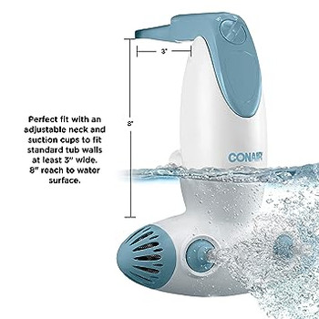 Conair Portable Bath Spa with Dual Hydro Jets for Tub #5