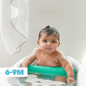 Frida Baby 4-in-1 Grow-with-Me Bath Tub| Transforms Infant Bathtub to Toddler Bath Seat #2