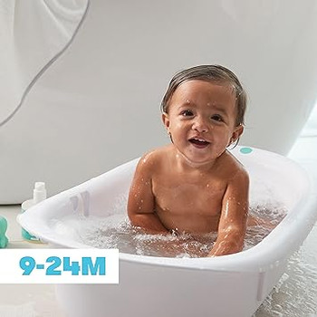 Frida Baby 4-in-1 Grow-with-Me Bath Tub| Transforms Infant Bathtub to Toddler Bath Seat #4