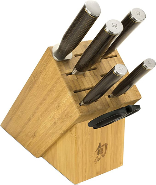 Shun Cutlery Premier 7-Piece Essential Block Set
