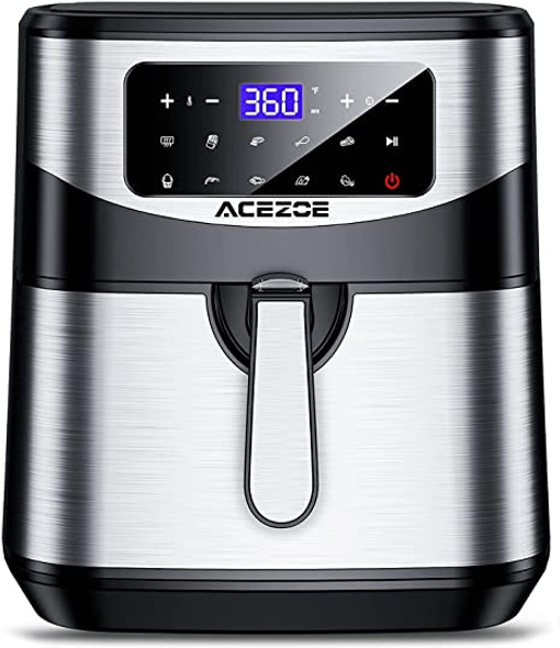 Acezoe Stainless Steel 7.4 QT Digital Air Fryer