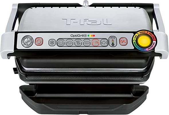 T-Fal OptiGrill Stainless Steel Electric Grill 4 Servings 6