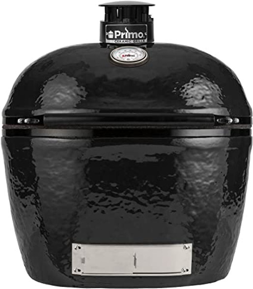 Primo Oval XL 400 Ceramic Kamado Grill with Stainless Steel Grates