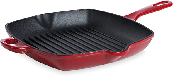 BK Bourgogne Enameled Cast Iron Induction Nonstick Grill Pan