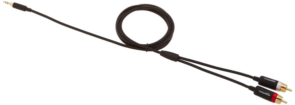 AmazonBasics 3.5mm to 2-Male RCA Adapter cable - 4 feet