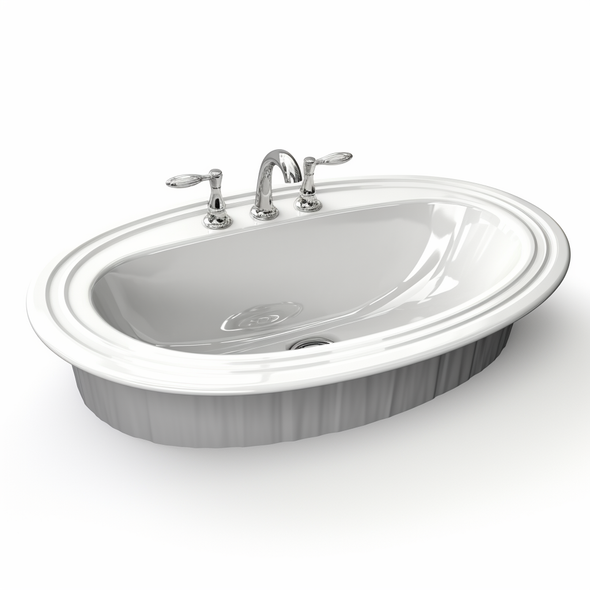 Speakman Westmere B-1000 Oval Undermount Sink, vitreous china