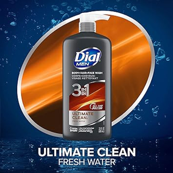 Dial Men 3in1 Body, Hair and Face Wash