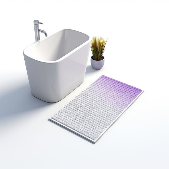 Boho Mandala Bathroom Rugs Fluffy Absorbent Bath Mat Machine Washable Soft Microfiber Shaggy