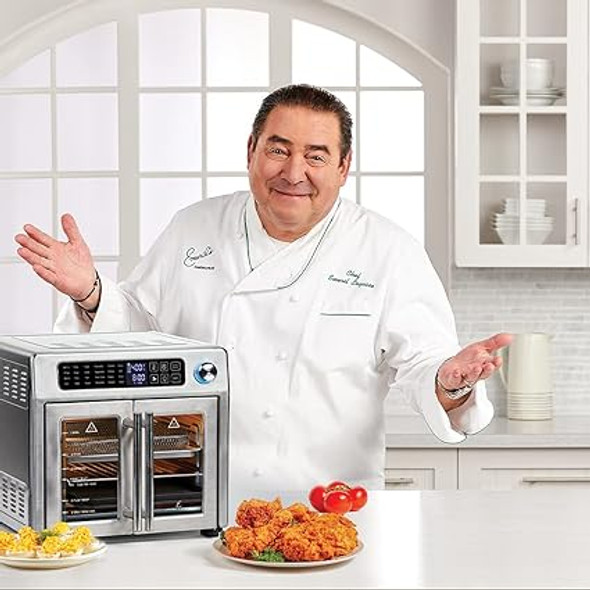 Emeril Lagasse 26 QT Extra Large Air Fryer, Convection Toaster Oven with French Doors