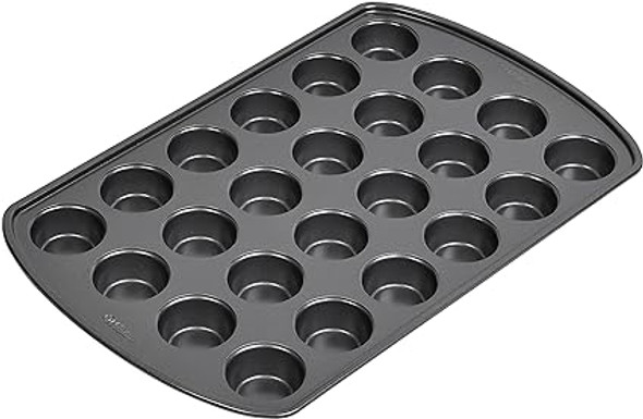 Wilton mini muffin pan, Silver