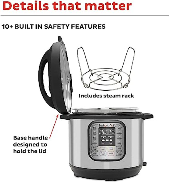 Instant Pot Duo 7-in-1 Electric Pressure Cooker, Slow Cooker