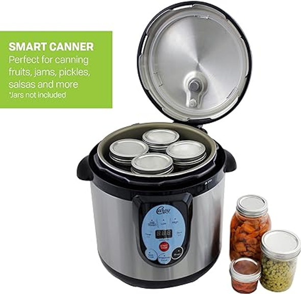 CAREY DPC-9SS Smart Electric Pressure Cooker and Canner, Stainless Steel