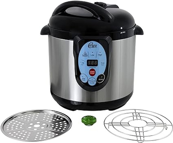 CAREY DPC-9SS Smart Electric Pressure Cooker and Canner, Stainless Steel