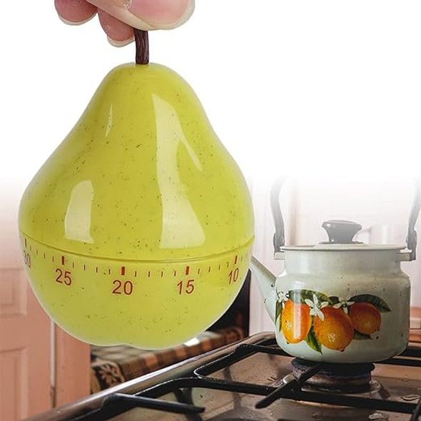 Pear Shape Cute Kitchen Timer
