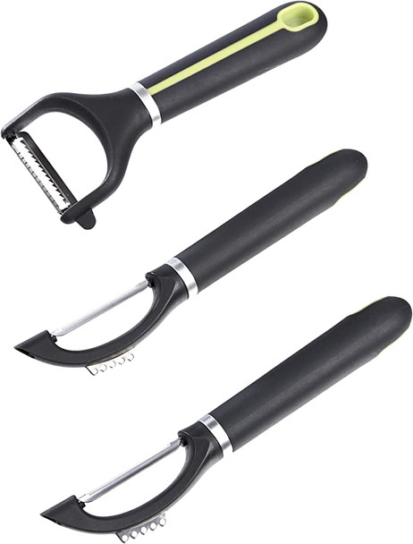 Amazon Basics 3-Piece Peeler Set