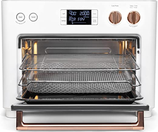 Cafe Couture Oven with Air Fry, 14 Cooking modes in 1 including Crisp Finish, Wifi, Matte White