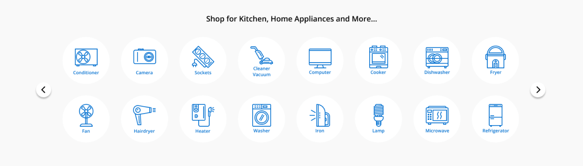 Shop for kitchen