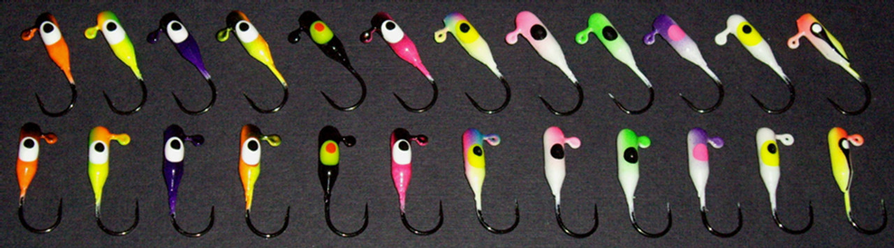 Neon Crappie Kit - 24pcs. (SAVE $5.86 WHEN YOU BUY THE KIT) - Jammin Jigs