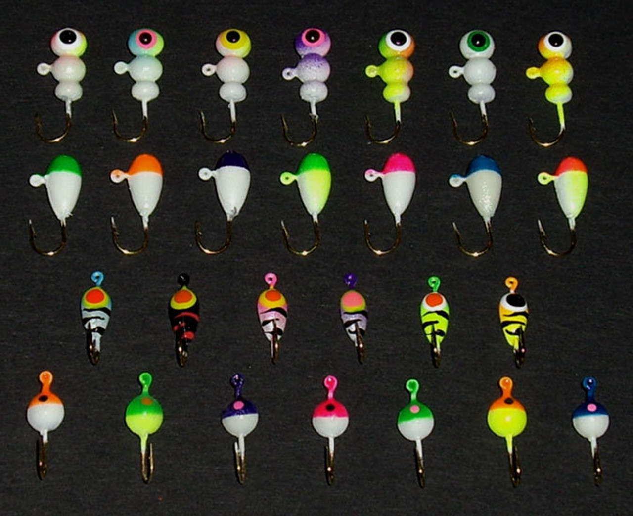 Neon Sunfish Kit - 27pcs. - Jammin Jigs