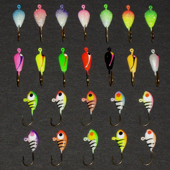 Neon Crappie Kit - 24pcs. (SAVE $5.86 WHEN YOU BUY THE KIT)