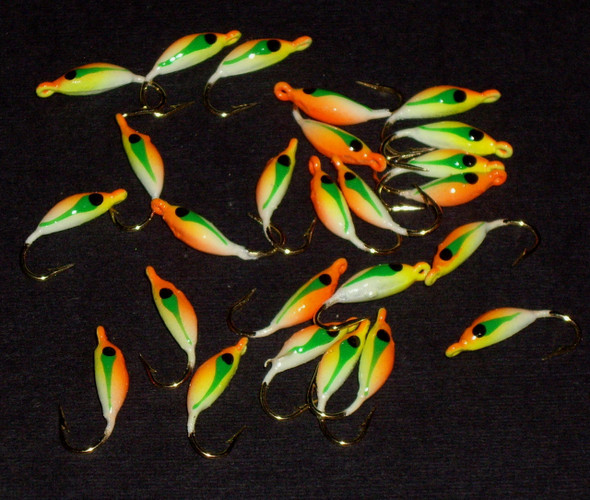  Bulk Jigs w/#10 hooks (25pcs of same color)