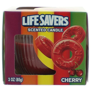 Life Savers Scented Candle 3 oz Jar - Cherry R654-clivec3