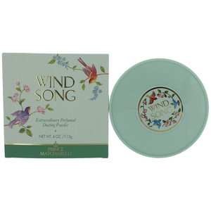 Wind Song by Prince Matchabelli, 4 oz Extraordinary Perfumed Dusting Powder for Women R654-awwsg4dp