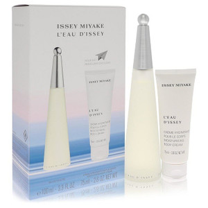 L'EAU D'ISSEY (issey Miyake) by Issey Miyake Gift Set -- 3.3 oz Eau DeToilette Spray + 2.6 oz Body V728-462473 L'EAU D'ISSEY (issey Miyake) by Issey Miyake Gift Set -- 3.3 oz Eau DeToilette Spray + 2.6 oz Body V728-462473