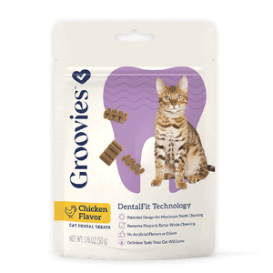 GROOVIES Cat Dental Treats 1.76oz N274-KW01GRV68160